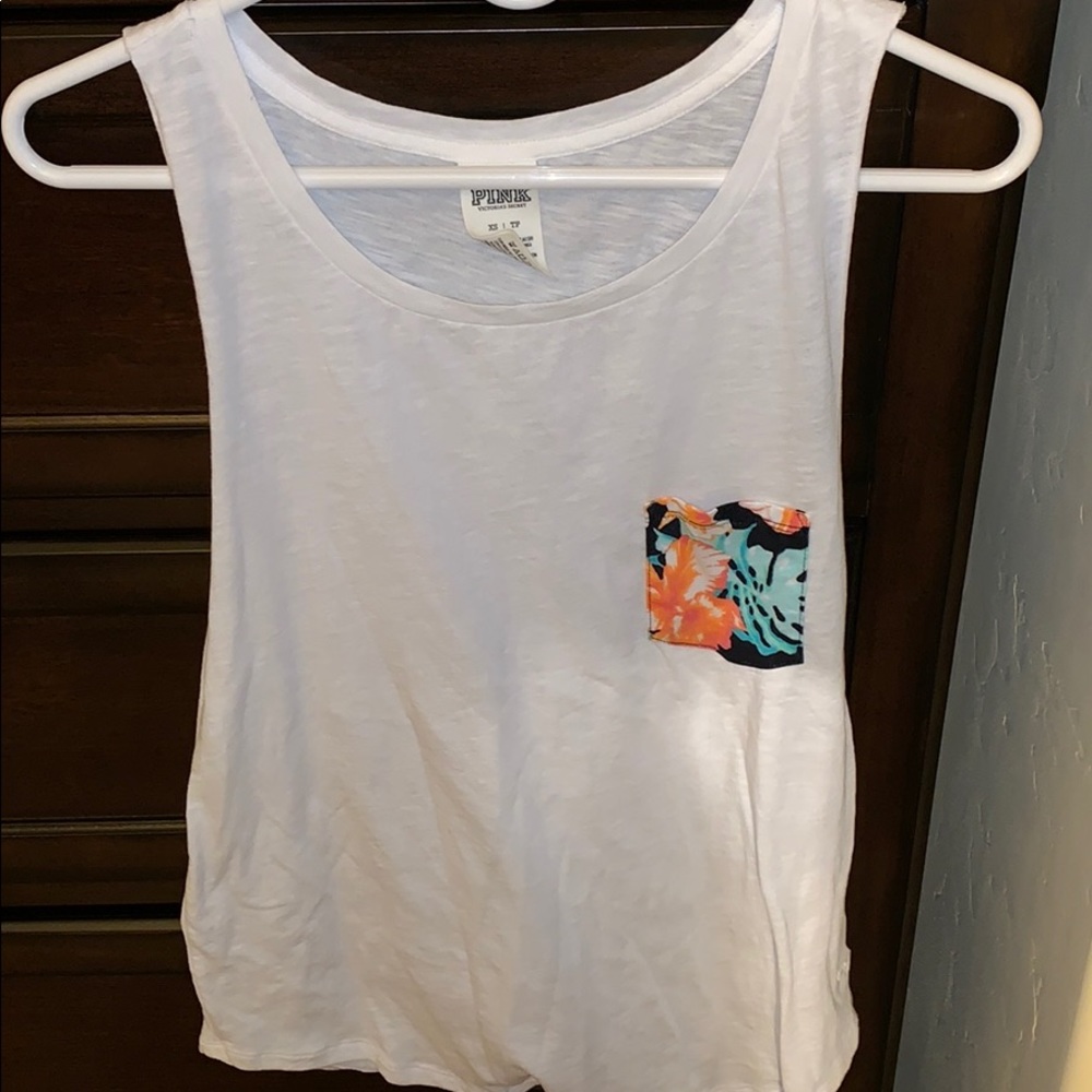 VS Pink Tank/Cover Up